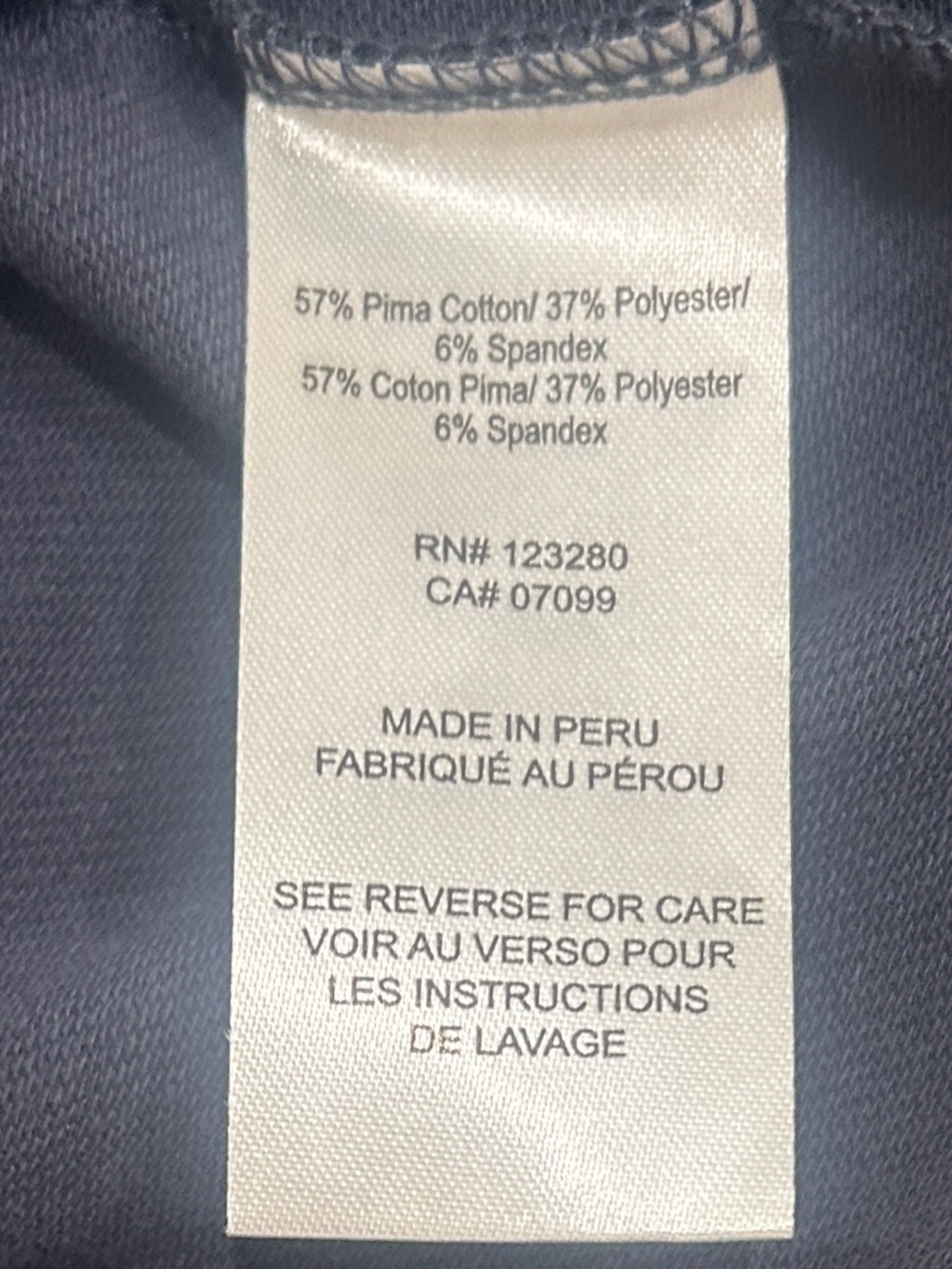 Travis Mathew steel blue Polo golf shirt Light Blue Chest Stripes & Pocket sz xl - Picture 11 of 11
